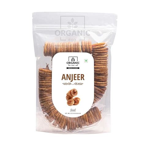 Organic Box Afghani Anjeer Figs - Afghanistan Dry Anjir (Dried Figs ...