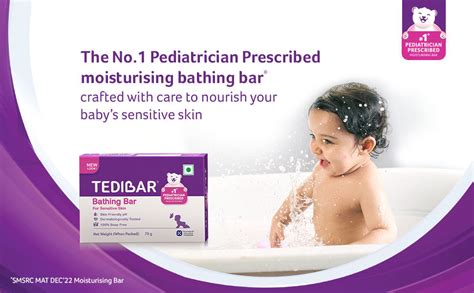 Buy Tedibar Bathing Bar, 75 gm | 19 Minutes Delivery | Apollo Pharmacy