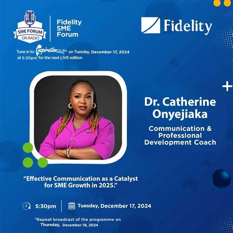 Fidelity Bank PLC called and i'm honoured to answer this call. | Dr ...