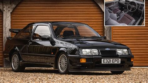 Rare Ford Sierra Cosworth RS500 from private collection up for auction for eye-watering amount ...