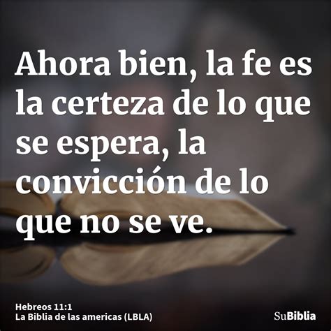 Que significa certeza y convicción en la Biblia: Descubre la ...
