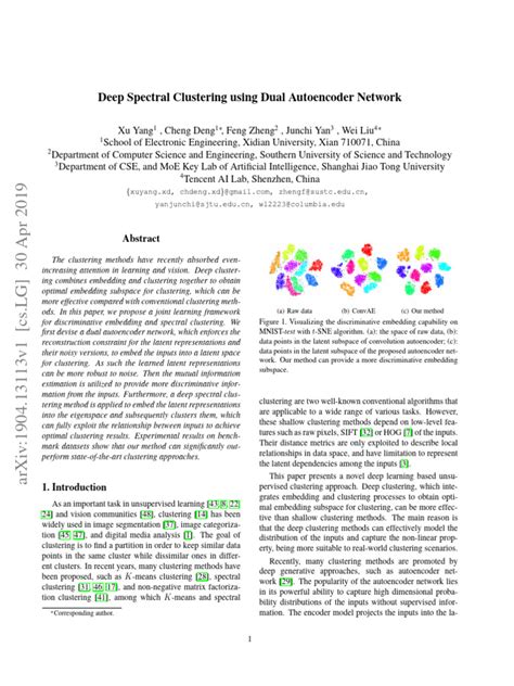 Image result for Autoencoder Clustering