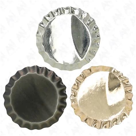 Bottle Cap Metal Buttons | 18mm(28L) & 23mm(36L) – Ani Accessories