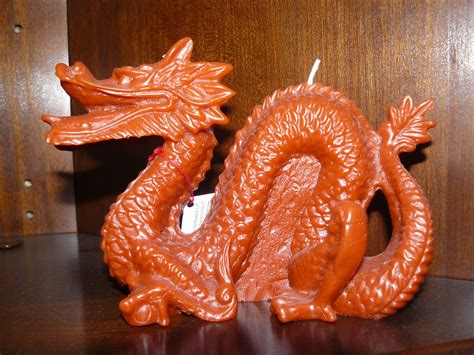 dragon candle cover