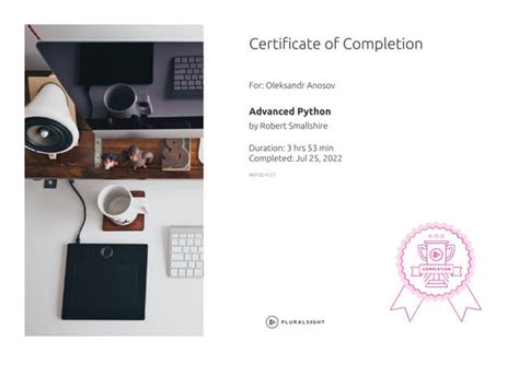 Image result for Simplilearn Advanced Python Course Certificate PDF Download