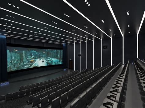 声学装修中的电影院设计!9款超炫酷电影院装修效果图 - 公装知识 - 装一网