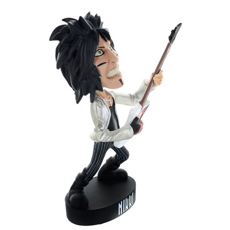 Motley Crue Locoape Nikki Sixx Resin Bobble Head Statue Head Knocker 375239 | Rockabilia Merch Store