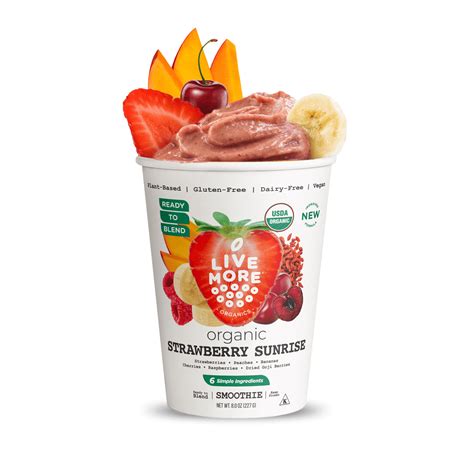 LiveMore Superfoods | 100% Organic Pre-Made Smoothie Cups