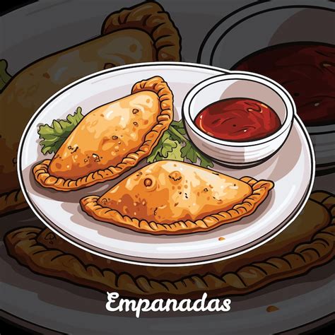 South american empanadas Vectors - Download Free High-Quality Vectors ...
