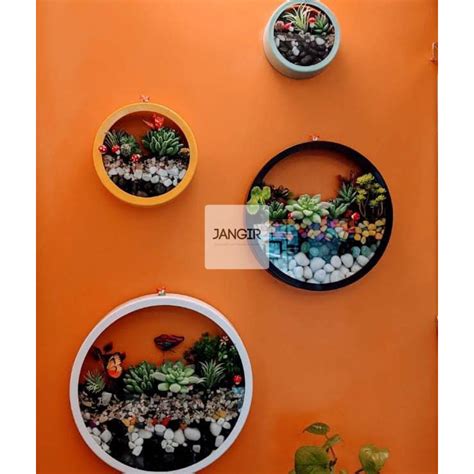 Metal wall terrarium planter | Jangir Decor