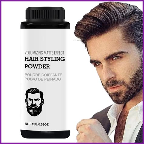 Hair Texture Powder Men 15g Natural Textured Powder Based Hair Products ...
