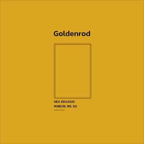 Goldenrod Color