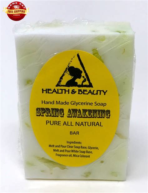 SPRING AWAKENING GLYCERIN SOAP BAR HANDMADE ALL | Ubuy India