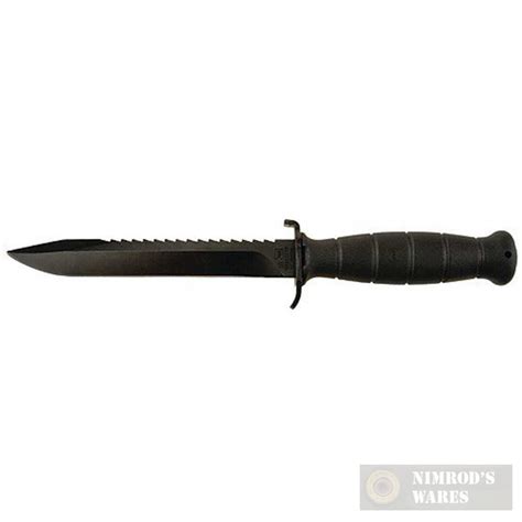 GLOCK Field Fixed Blade Survival Knife with Saw & Sheath - Black ...
