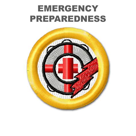 Computerized Embroidered Scout Merit Badges with Iron-On Adhesive