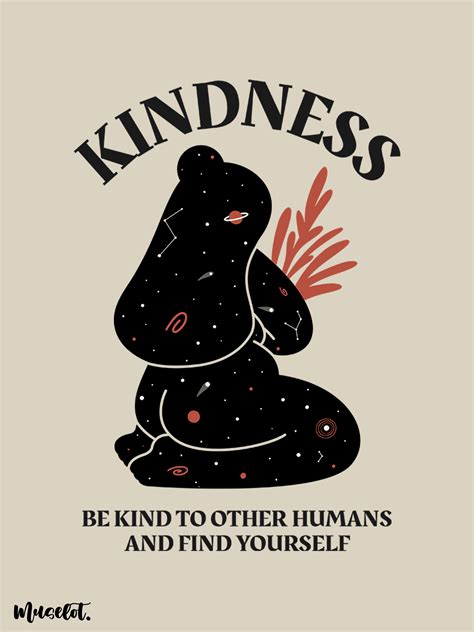 Inspiring Line Art Phone Case - Kindness and Self-Discovery | Muselot