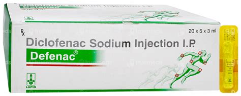 Defenac 25 MG Injection 3 ML | Order Defenac 25 MG Injection 3 ML ...