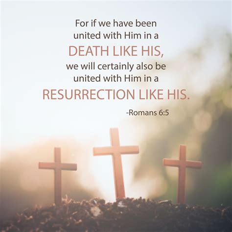 Romans 6:5 | Quotes about god, Romans, Scripture