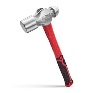 HOUSERAN Ball Peen Hammer 2 Lb, Big Ball Pein Hammer With Non-slip ...