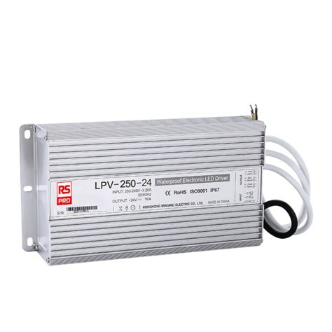 RS PRO | RS PRO Embedded Switch Mode Power Supply (SMPS), 24V dc, 10.4A ...