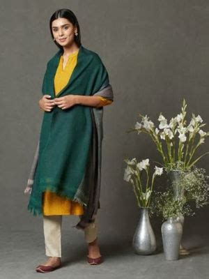 Buy Fabindia Wool Woven Shawl Online