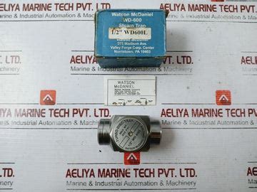 Watson-mcdaniel 1/2" Wd-600l Turbo Disc Steam Trap 926.07.00.017 ...