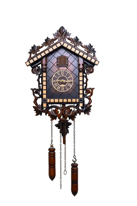 KQ 7 - Rail Clock Original Quartz German Handcrafted Cuckoo Clock ...