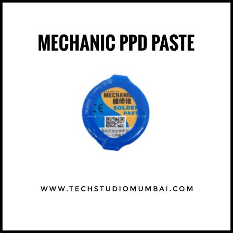 Mechanic XG-50 35g 183° PPD Paste – Tech Studio