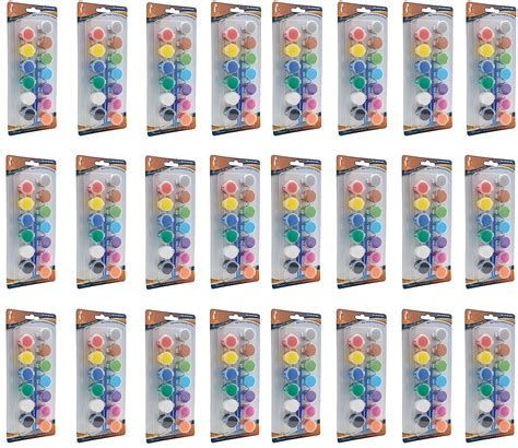 Bulk Acrylic Paint Sets for Kids, 24 Individual Sets of 12 Colored ...