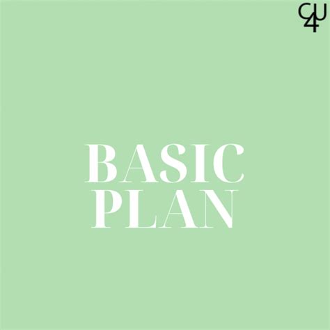 Basic Plan for Beginners 的图像结果
