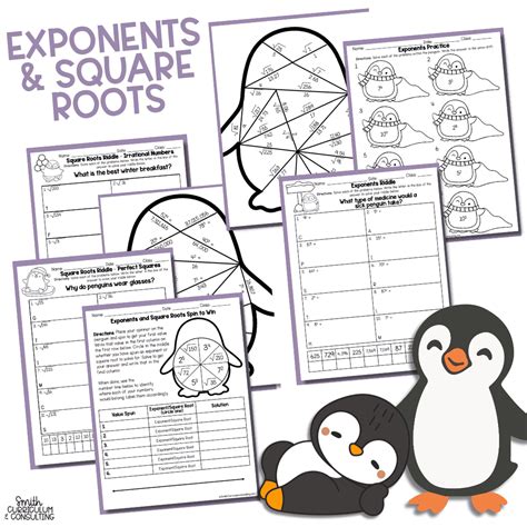 7 Zero-Prep Math Activities for January: Division, Exponents & Square Roots • Smith Curriculum ...