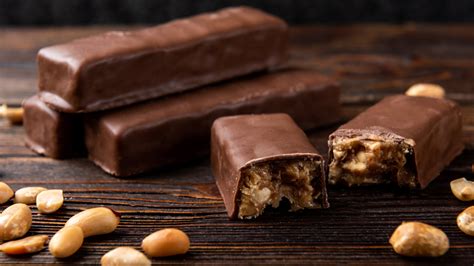 Chocolate Candy Bars With Nuts