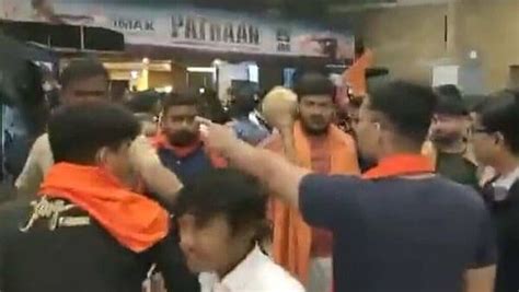 SRK's Pathaan: Bajrang Dal vandalises Ahmedabad mall, faces backlash ...