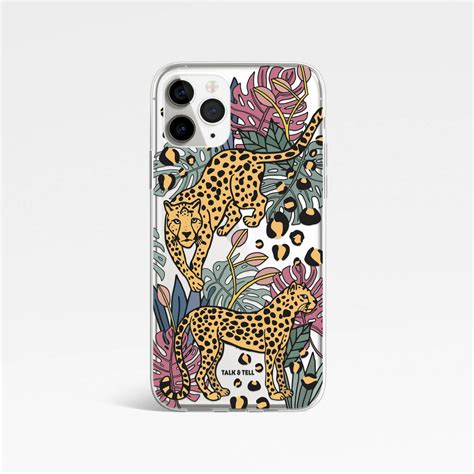 Wild Cheetah Phone Case For iPhone By Talk & Tell