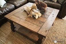 How To Make A Square Coffee Table by Diy Square Coffee Table Shanty 2 Chic How To Make A Square Coffee Table