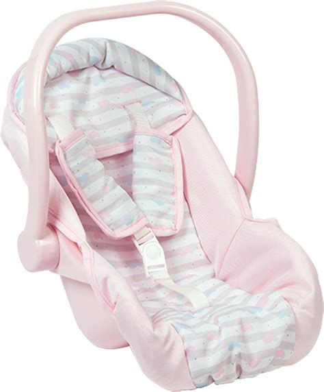 Amazon.com: Adora up to 20 Inch Baby Doll Car Seat Carrier Pink Handle ...