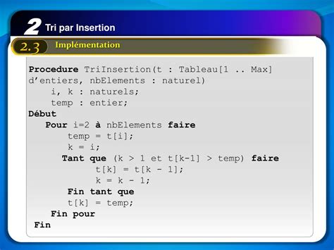 Tri Par Selection Algorithme 的图像结果