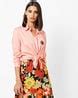 Buy Peach Shirts for Women by MsFQ Online | Ajio.com