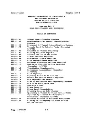 Fillable Online alabamaadministrativecode state al NETWORK MANAGER ...
