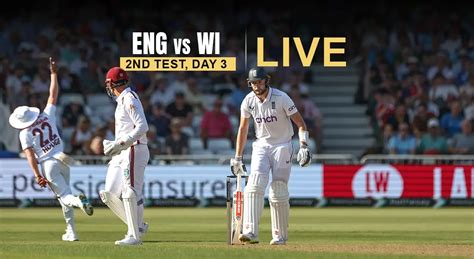 ENG vs WI 2nd Test, Day 3 Live Score: Holder & Da Silva look to erase ...