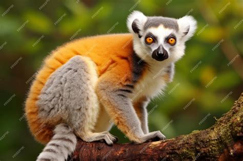 Premium AI Image | National animal of Madagascar