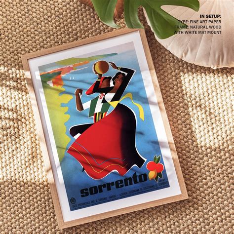 Buy Sorrento Travel Poster Art & Prints Online India at Best Price ...