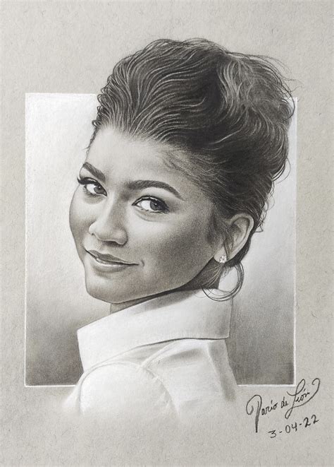 Zendaya portrait by Darío de León — ProUser.Me