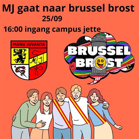 Met MJ naar Brussel brost , Erasmushogeschool, Jette, 25 September 2025 ...