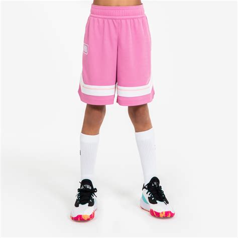 Kids' Basketball Shorts SH 900 NBA - Pink - Decathlon