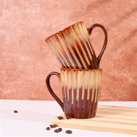 Big Coffee Mugs Brown at the Reasonable Prices in India – WeavingHomes