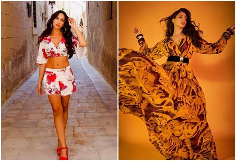 Nora Fatehi's style evolution, from sarees to bandage dresses. On ...