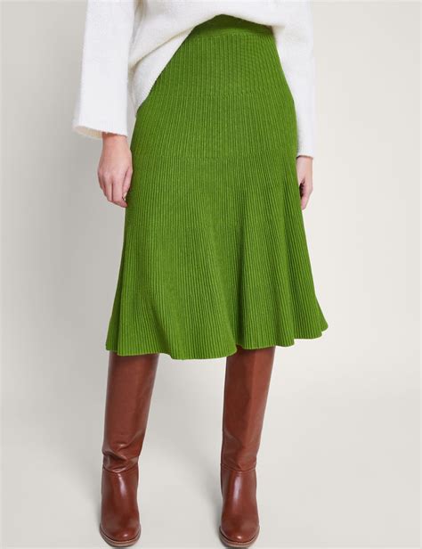 Knee Length Skirts | M&S