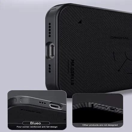 Blueo Bi Texture Aramid Fiber Case 600D Magnetic For iPhone 16 Pro ...