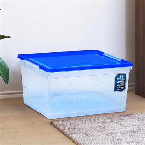 Nilkamal 50 Litre Multipurpose Storage Box with Lid and Handles for ...